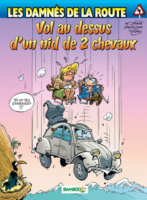 Collection HUMOUR, série Les Damnés de la route, BD Les Damnés de la route - tome 04