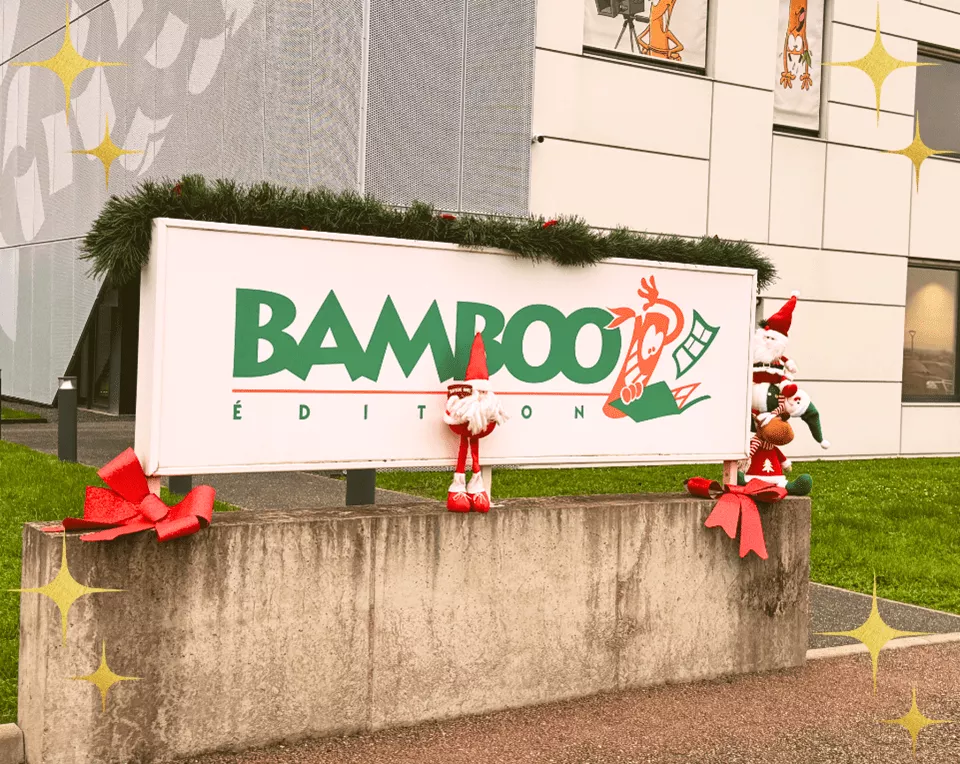 Bamboo fête Noël, photo de la façade décorée