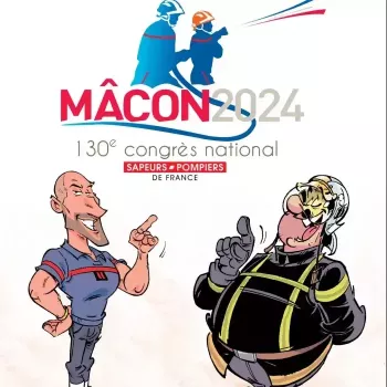 La BD Les Pompiers et Strike Workout en dédicaces au Congrès des Pompiers !