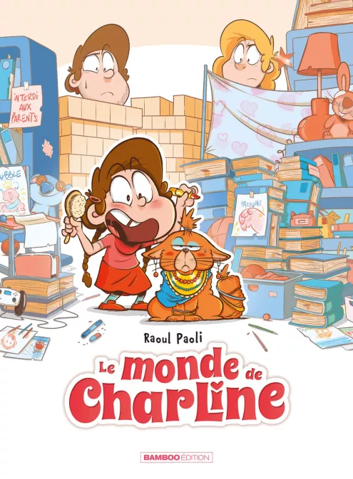 Collection HUMOUR, série Monde de Charline (Le), BD Le Monde de Charline - tome 01